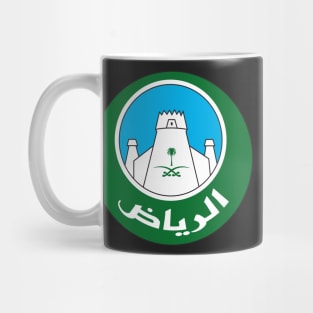 Riyadh Flag Decal Mug